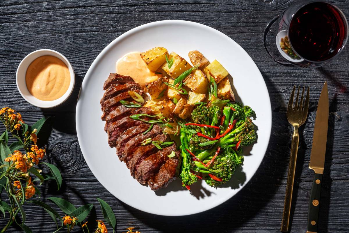 Korean Inspired Sirloin Steak Night