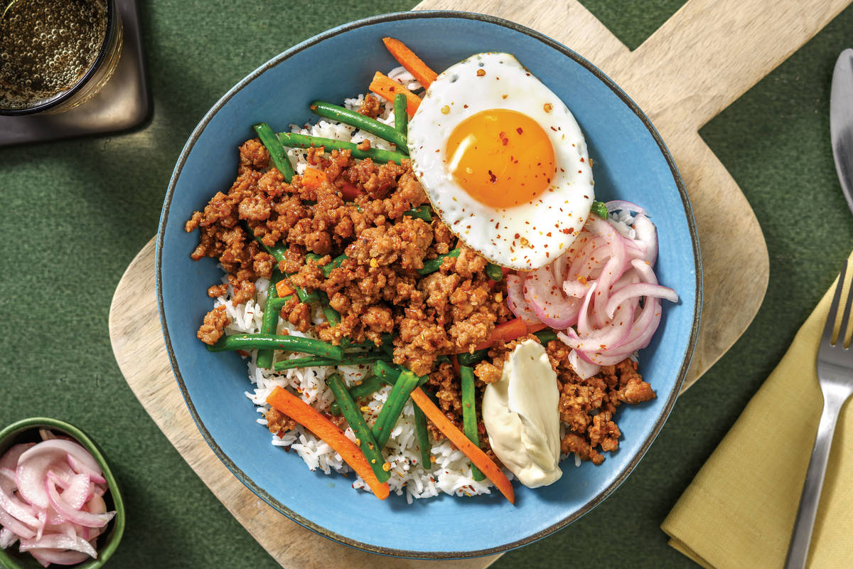 Korean Pork Bibimbap