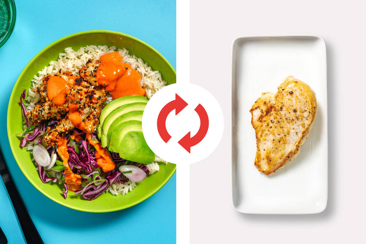 Korean-Style Firecracker Chicken Bowls