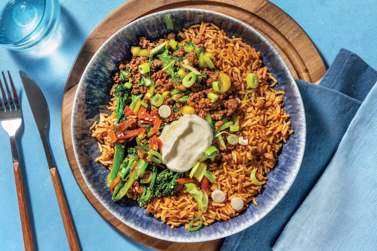 Korean-Style Beef Bulgogi Rice Bowl