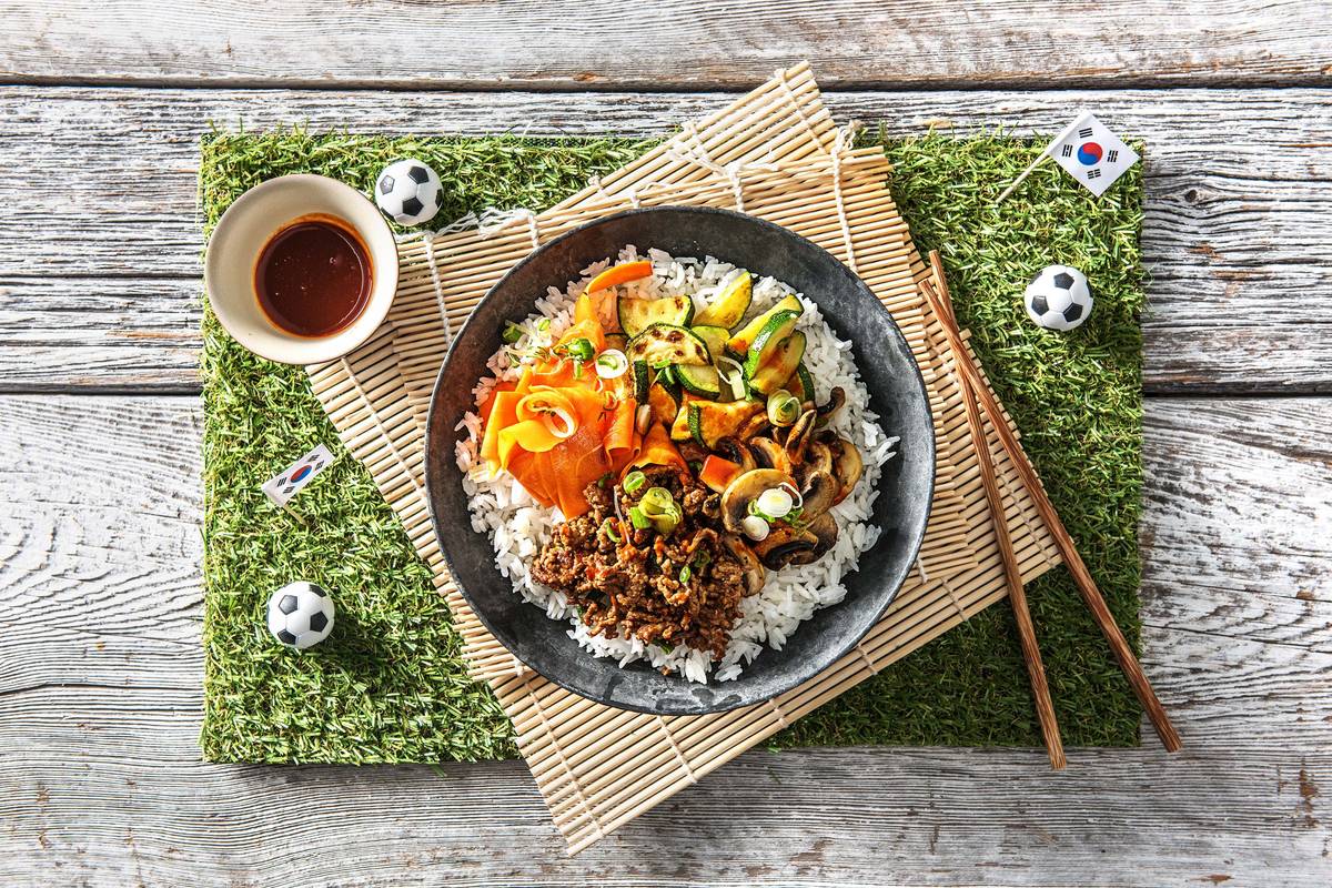 Koreanisches Rinder-Bibimbap