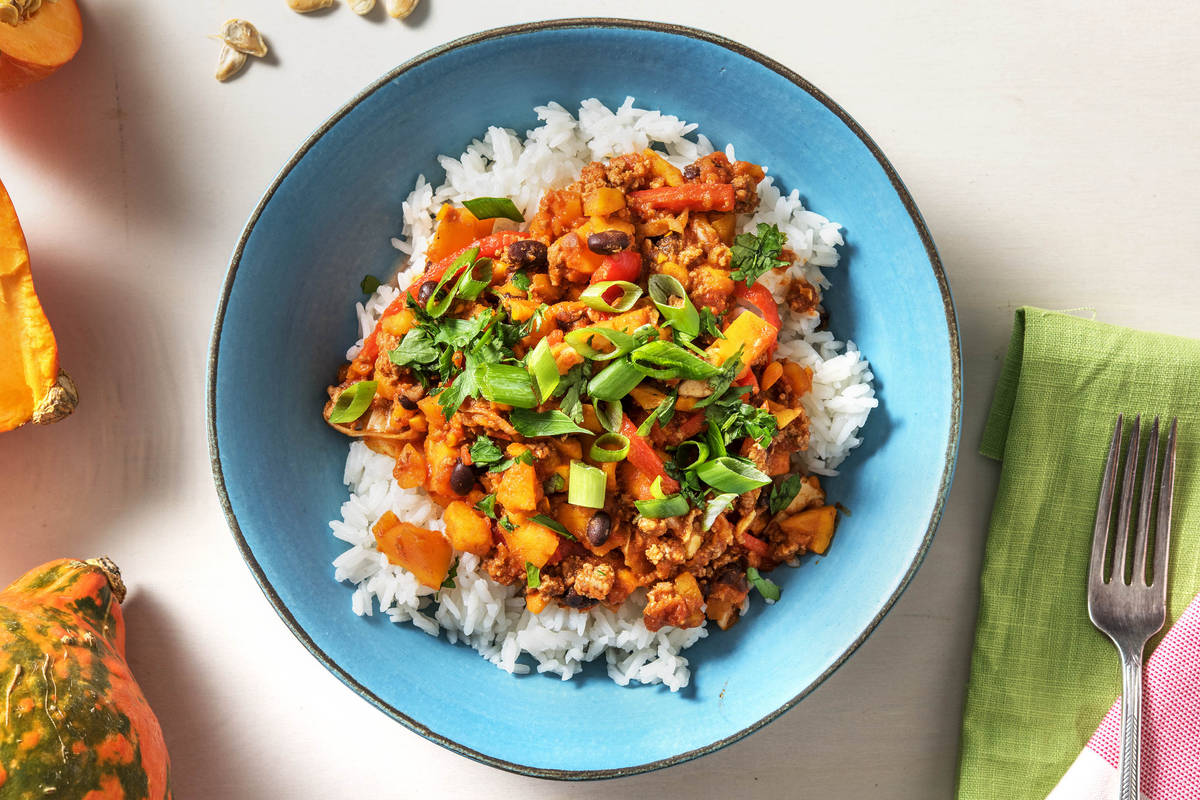 Kürbis Chili con Carne
