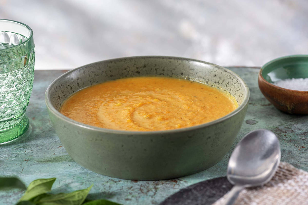 Kürbis-Kokosnuss-Suppe