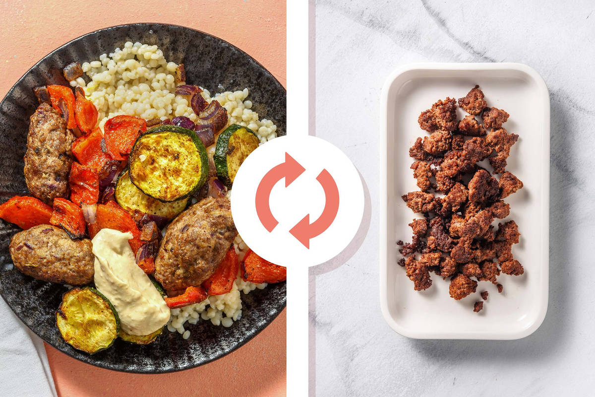 Lamb Kofta Tray Bake