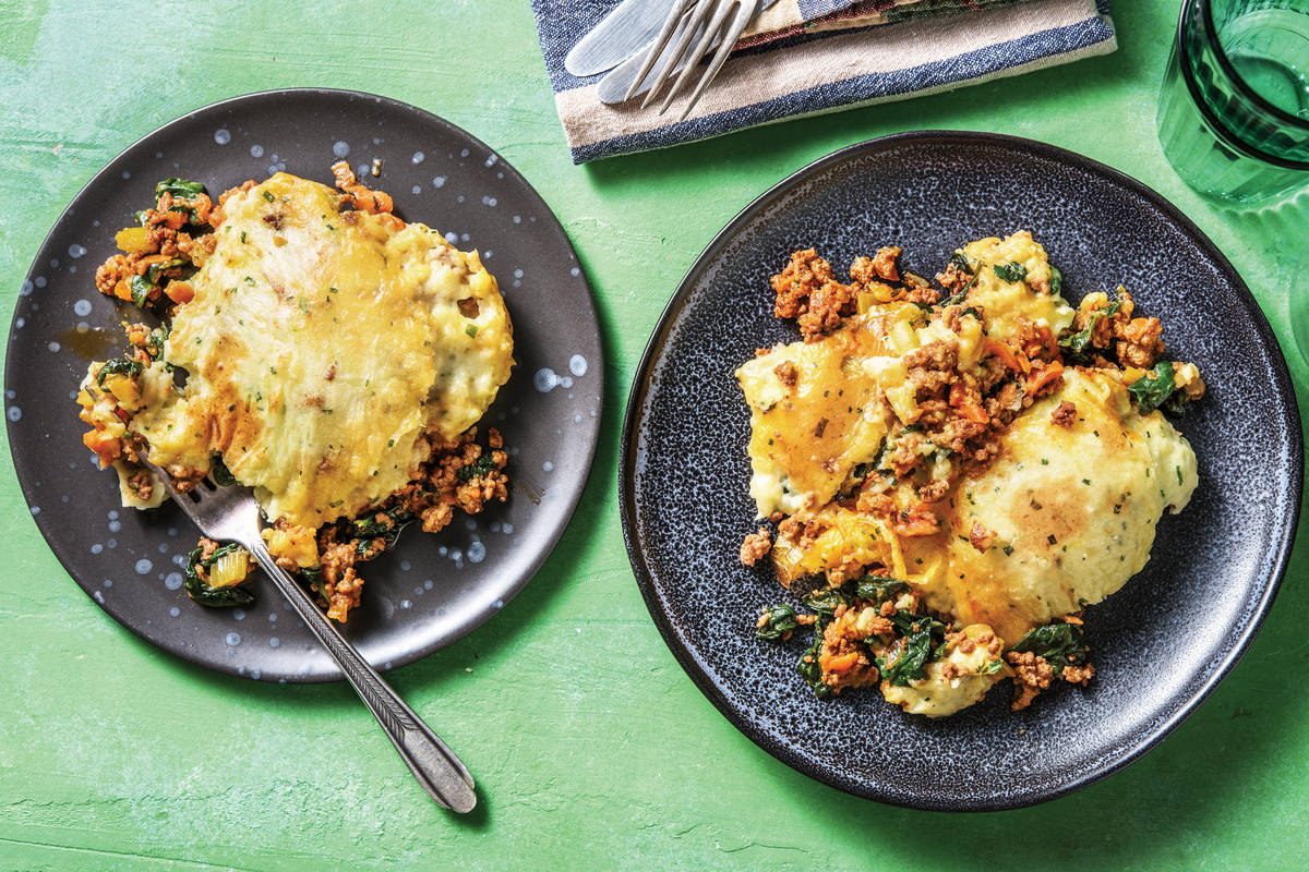 Lamb & Spinach Shepherd's Pie