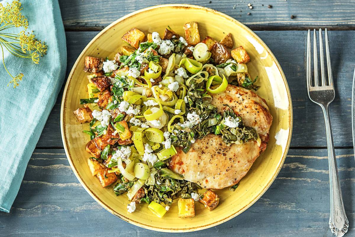 Leek and Feta Chicken