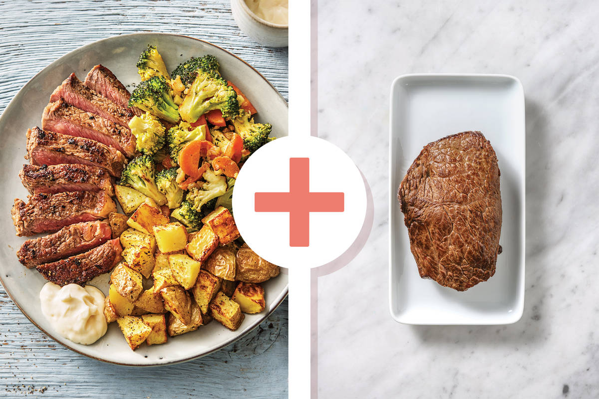 Double Seared Lemon-Pepper Beef