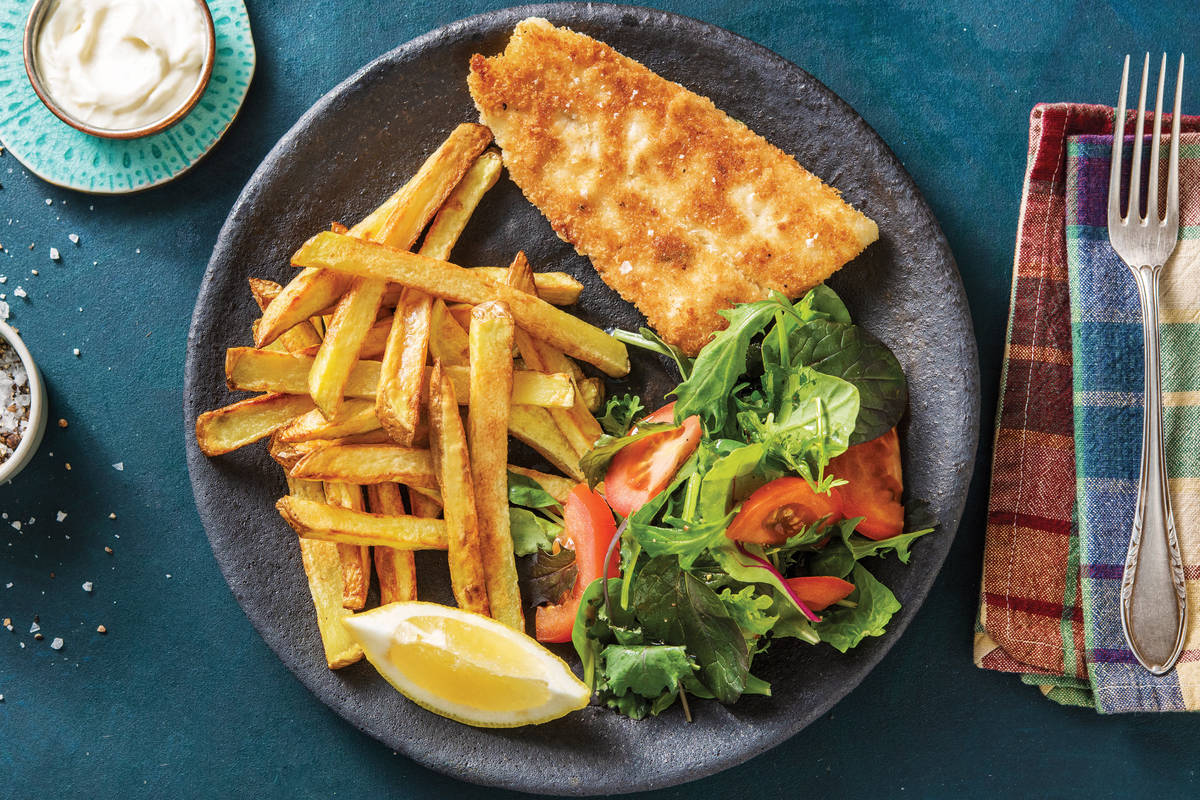 Lemon Pepper Crumbed Fish