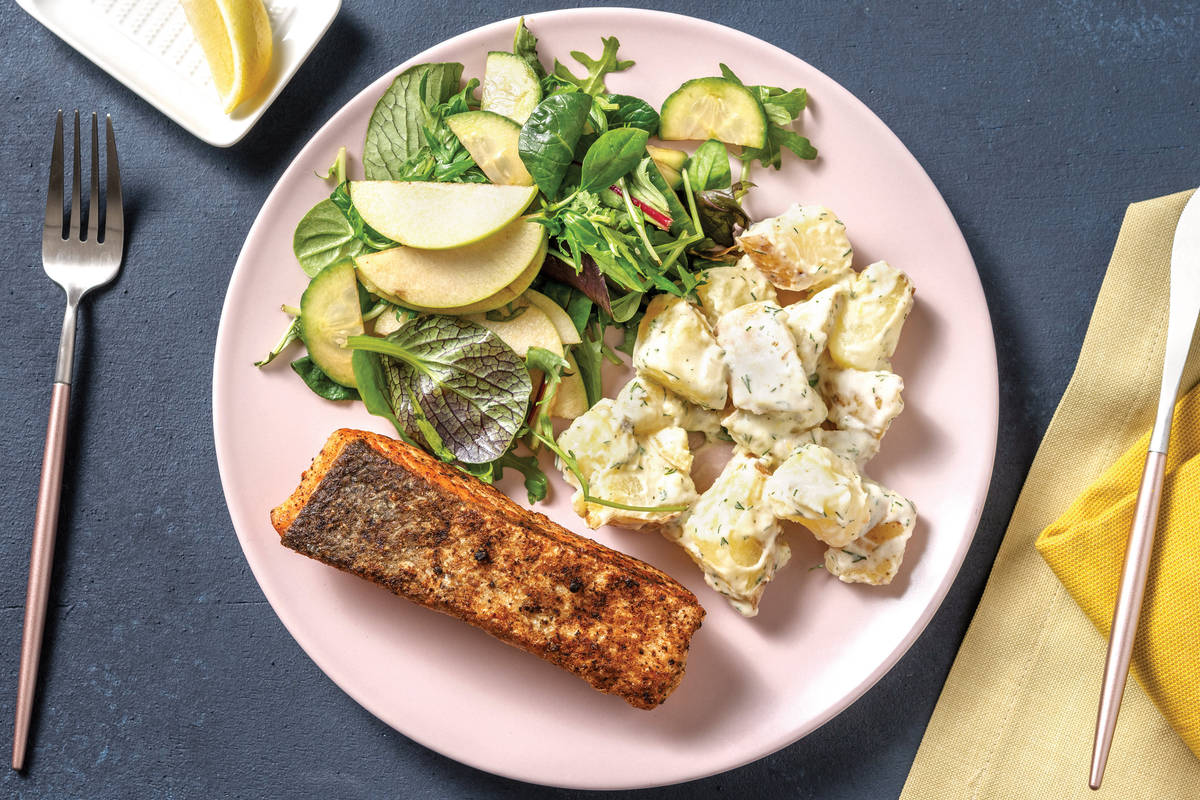 Quick Lemon Pepper Salmon