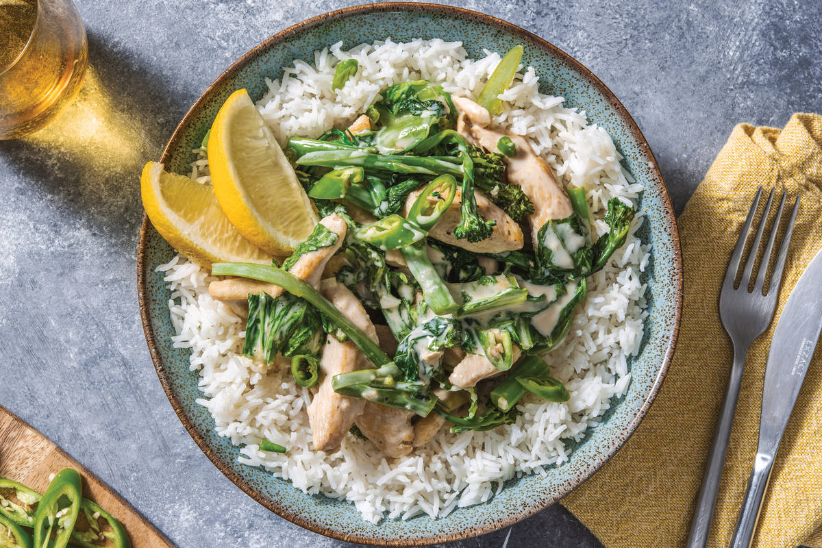 Ginger & Coconut Chicken Curry