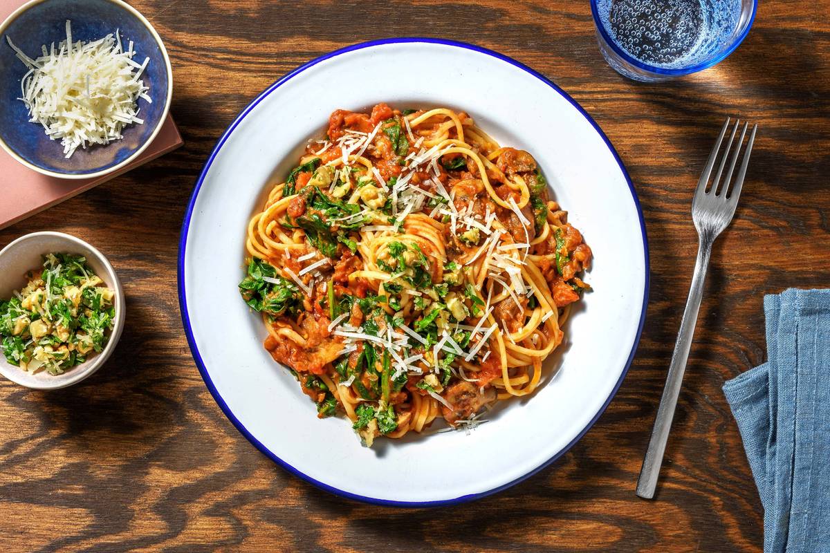 Lentil 'Bolognese'