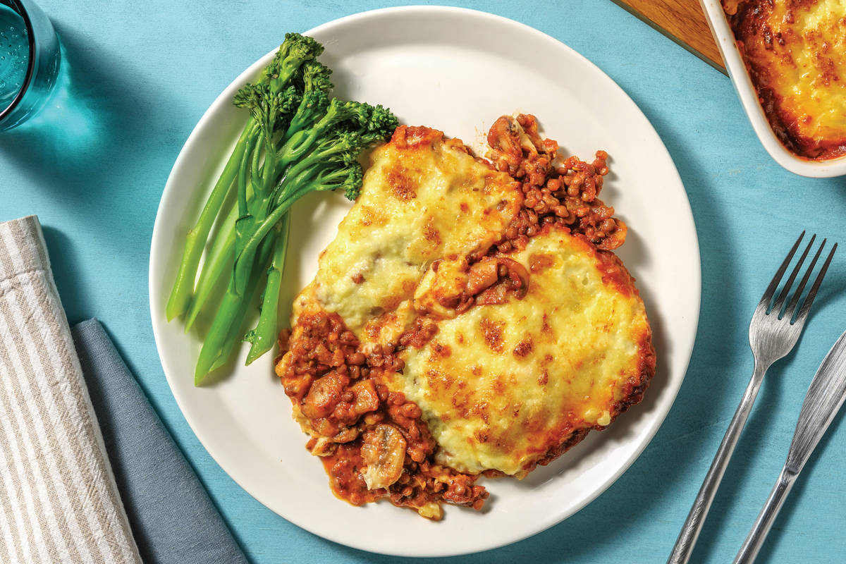 Mushroom & Lentil Shepherd's Pie