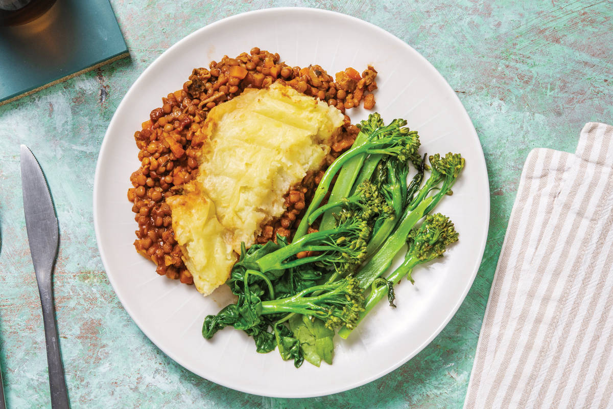 Lentil & Porcini Mushroom Shepherd's Pie