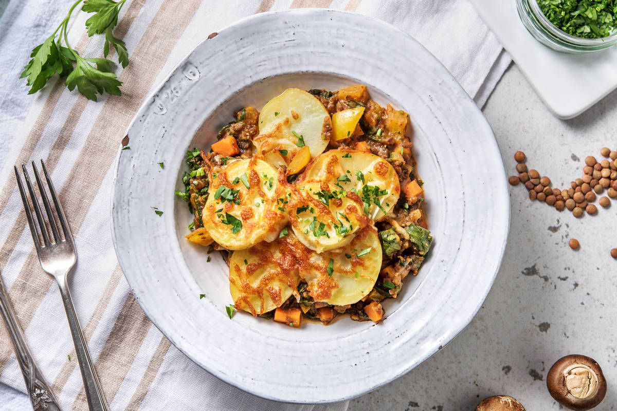 Lentil & Vegetable Hotpot