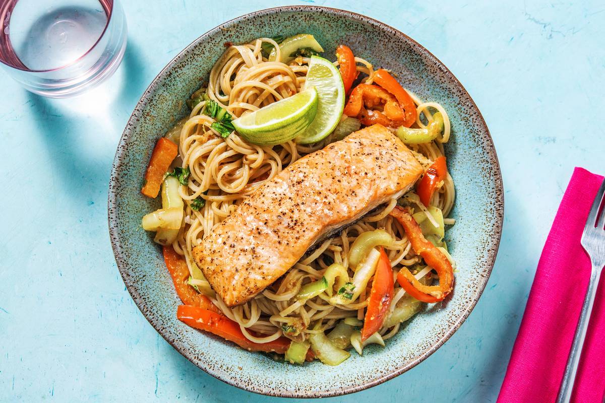 Lime Roasted Salmon