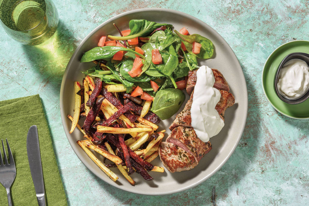 Herby Seared Steak