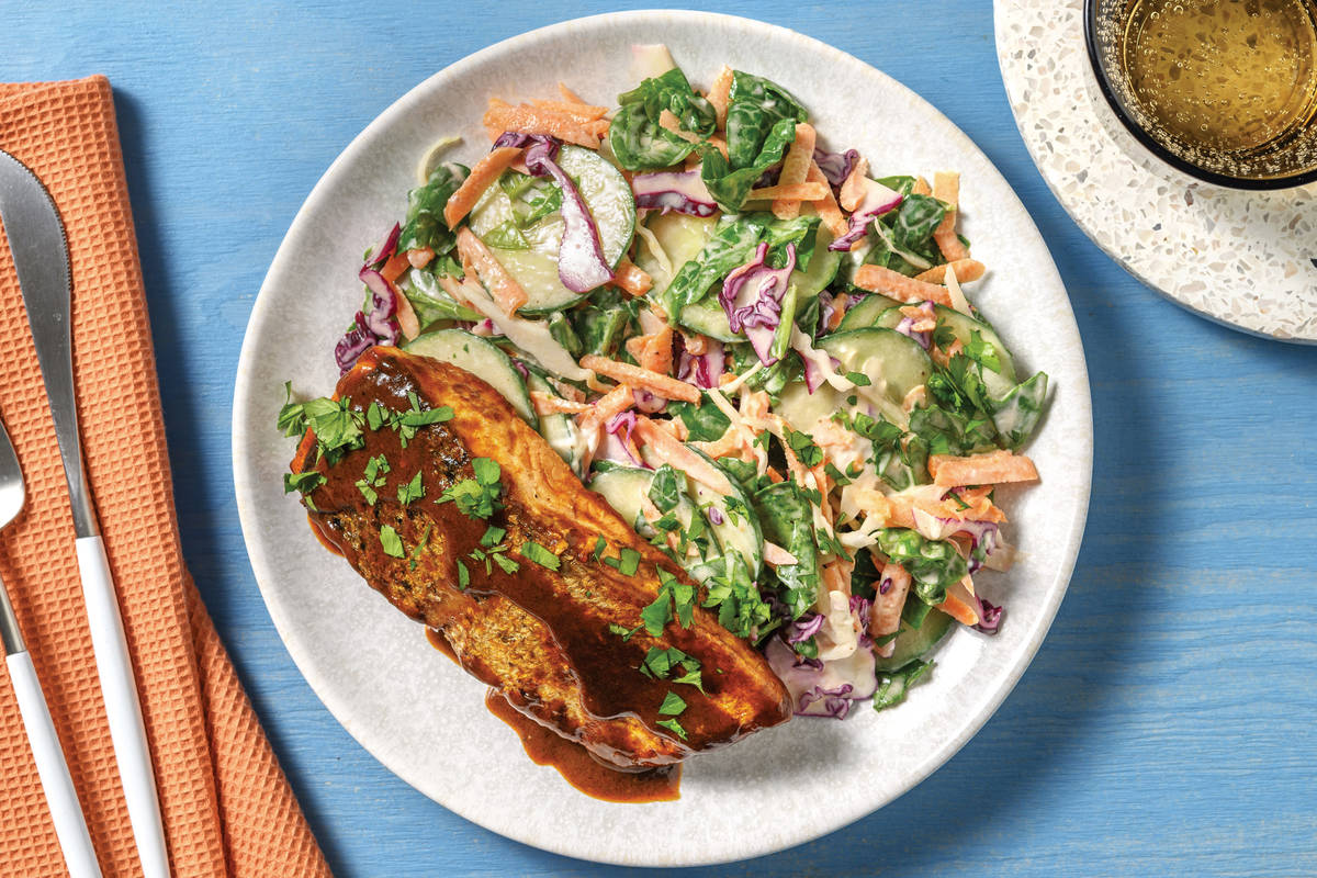 Honey-Chipotle Salmon