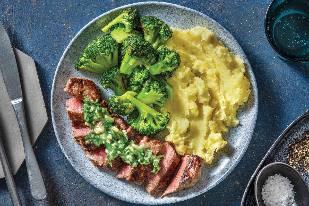 Herb Butter Rump Steak