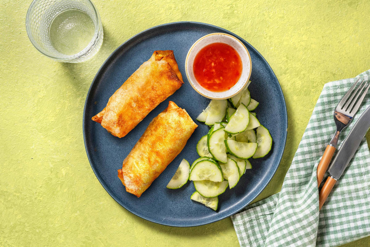 Lumpias maison au poulet