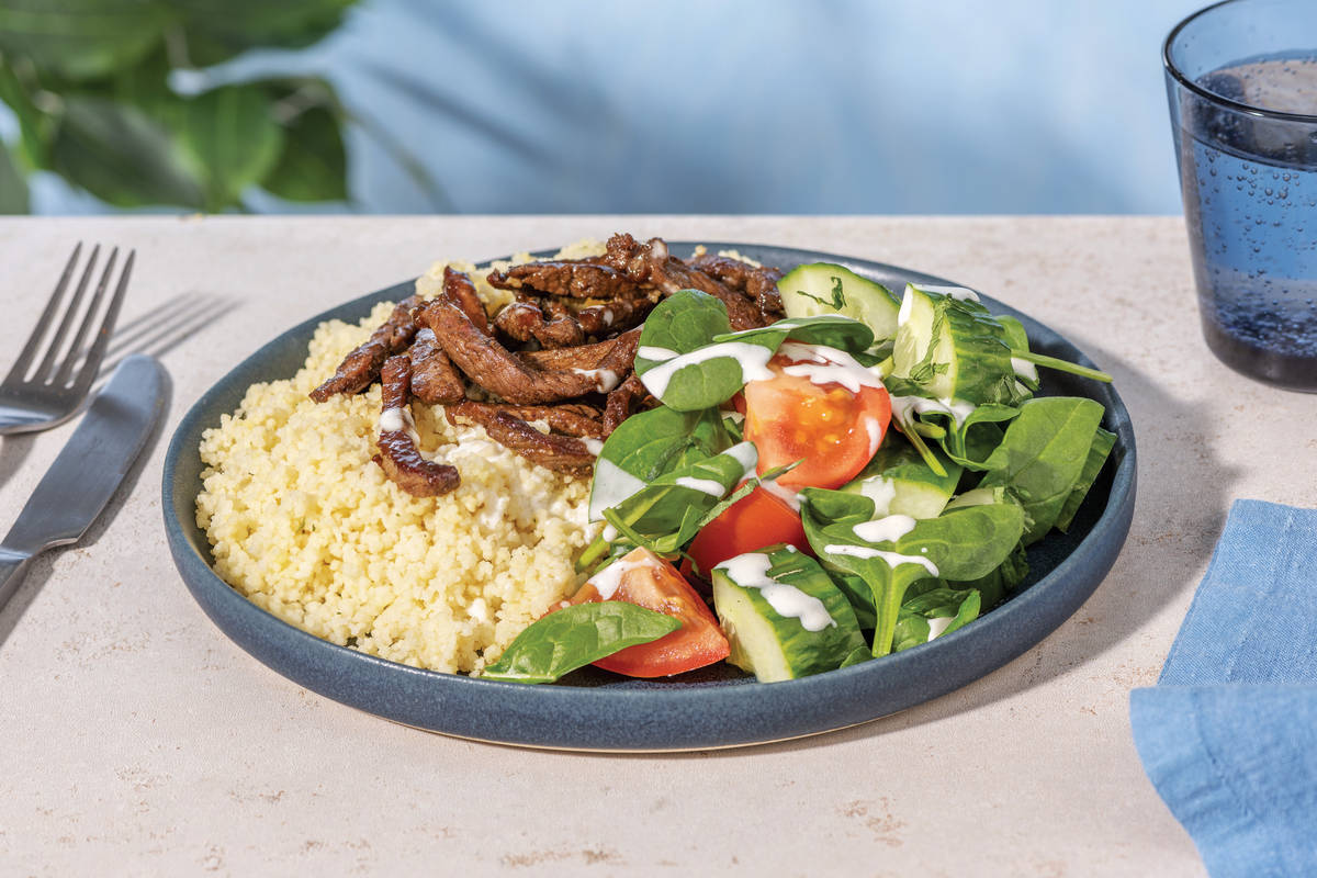 Ras El Hanout Beef & Couscous