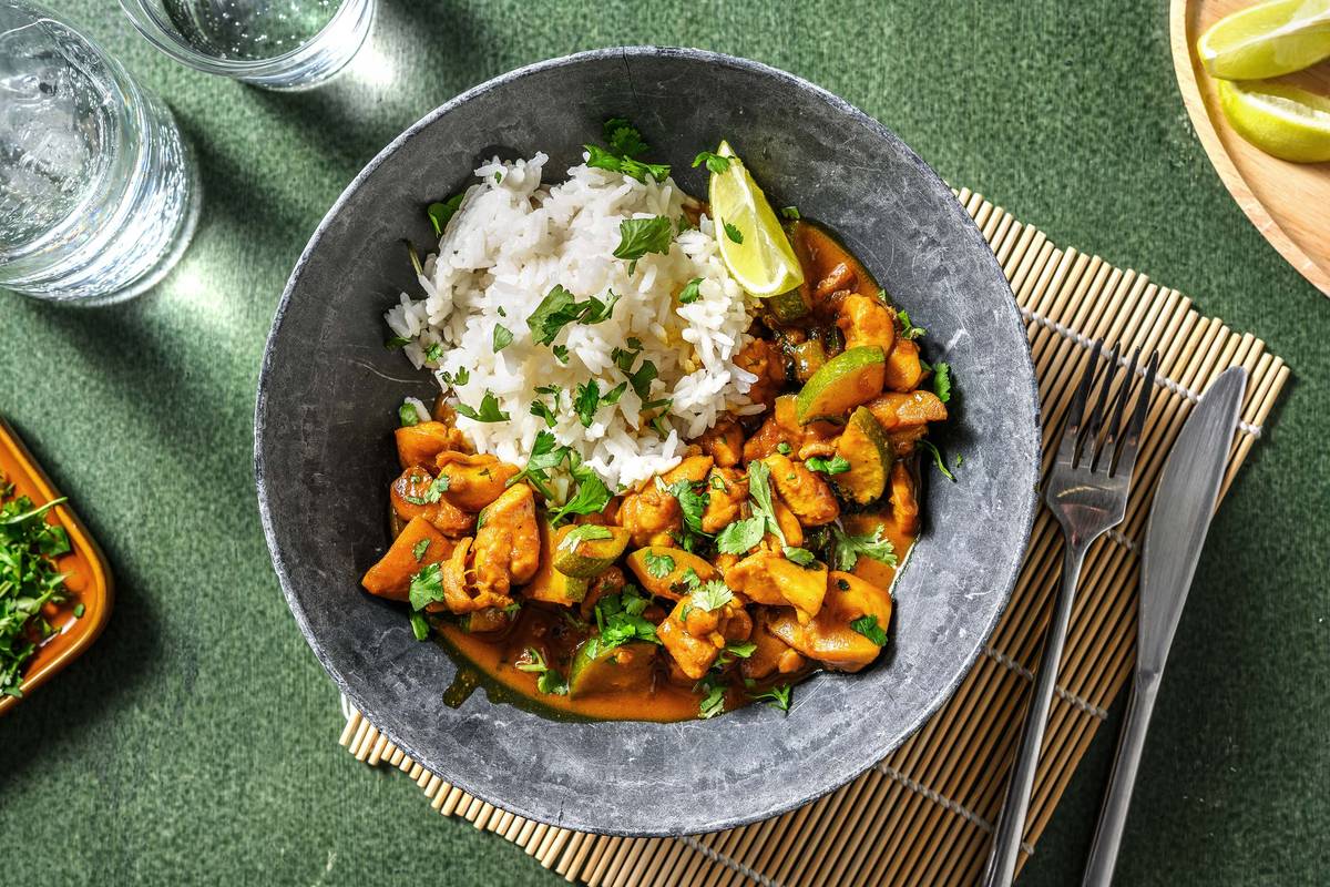 Malaysian Style Coconutty Chicken Curry