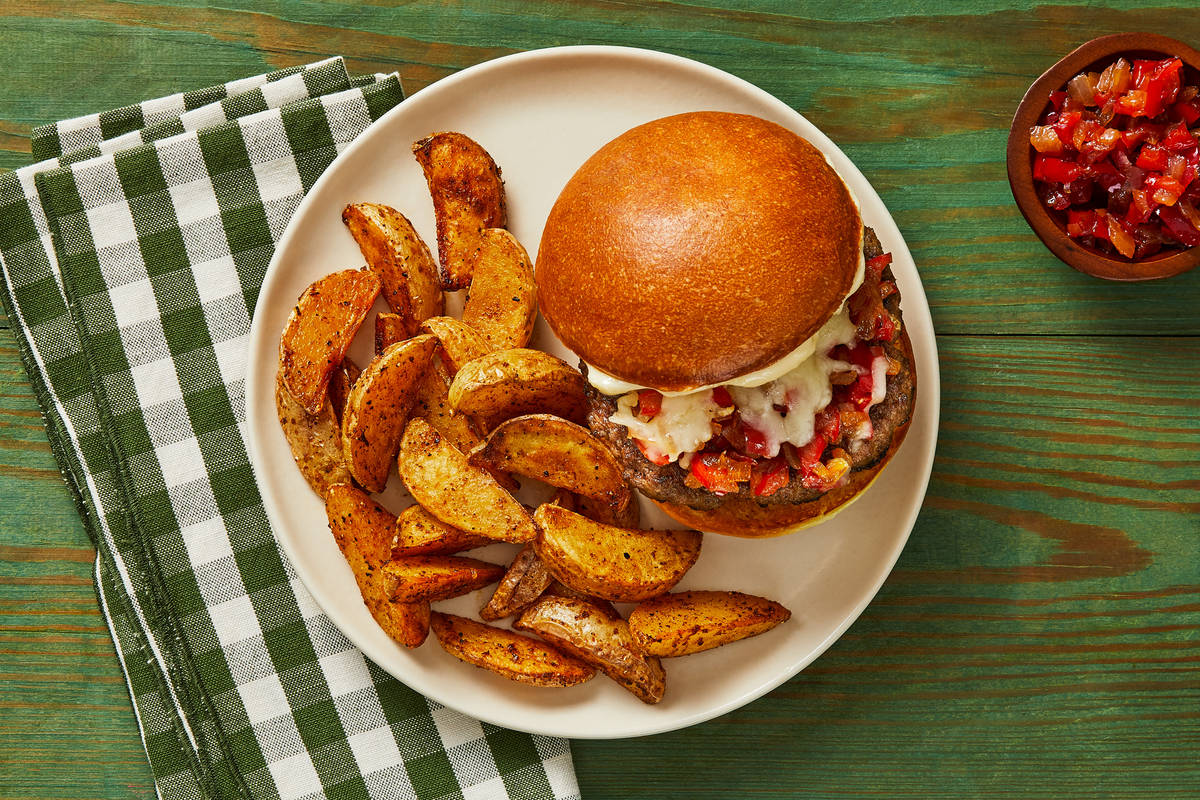 Mangia Mozzarella Burgers