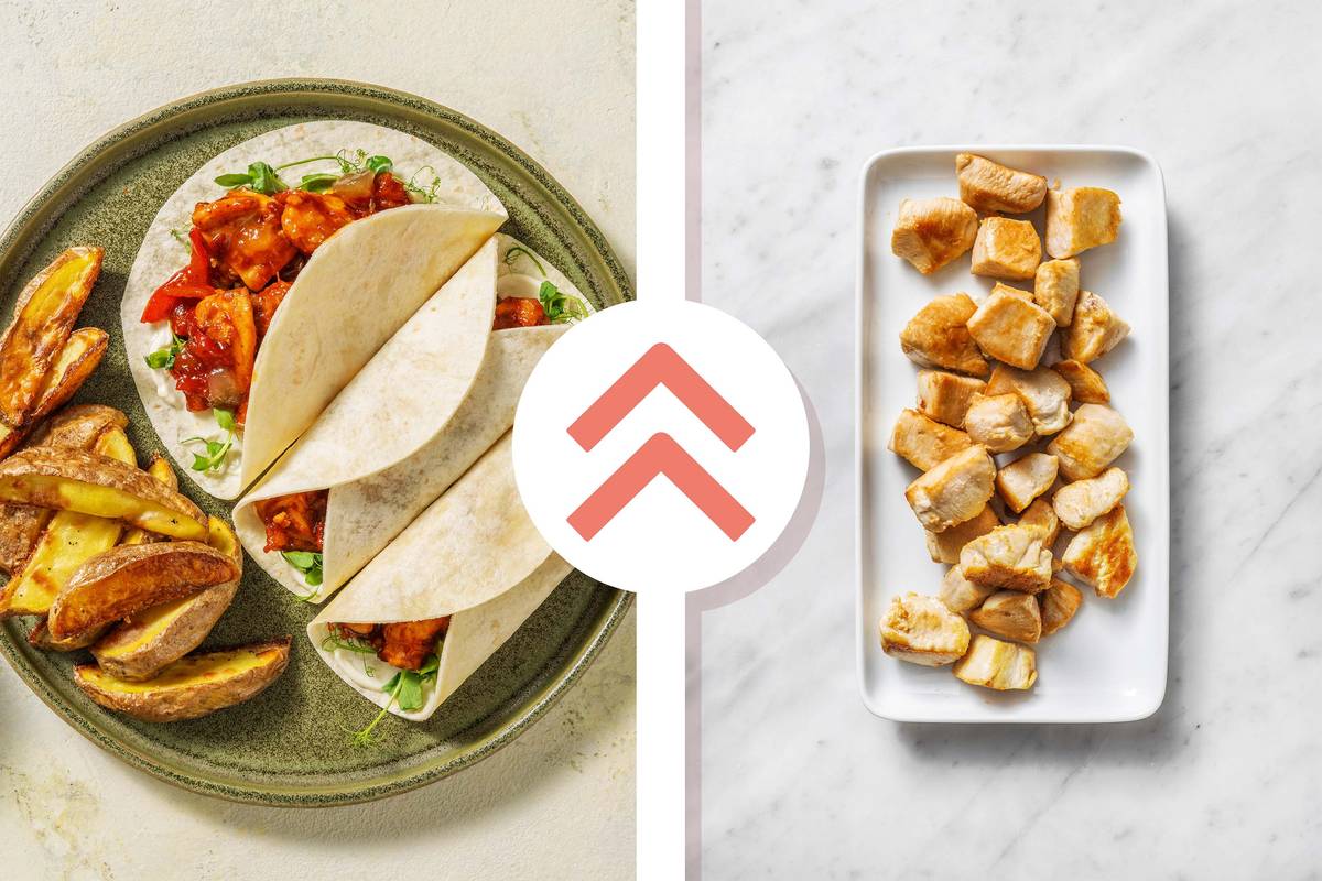 Mango Chutney Curried Chicken Wraps