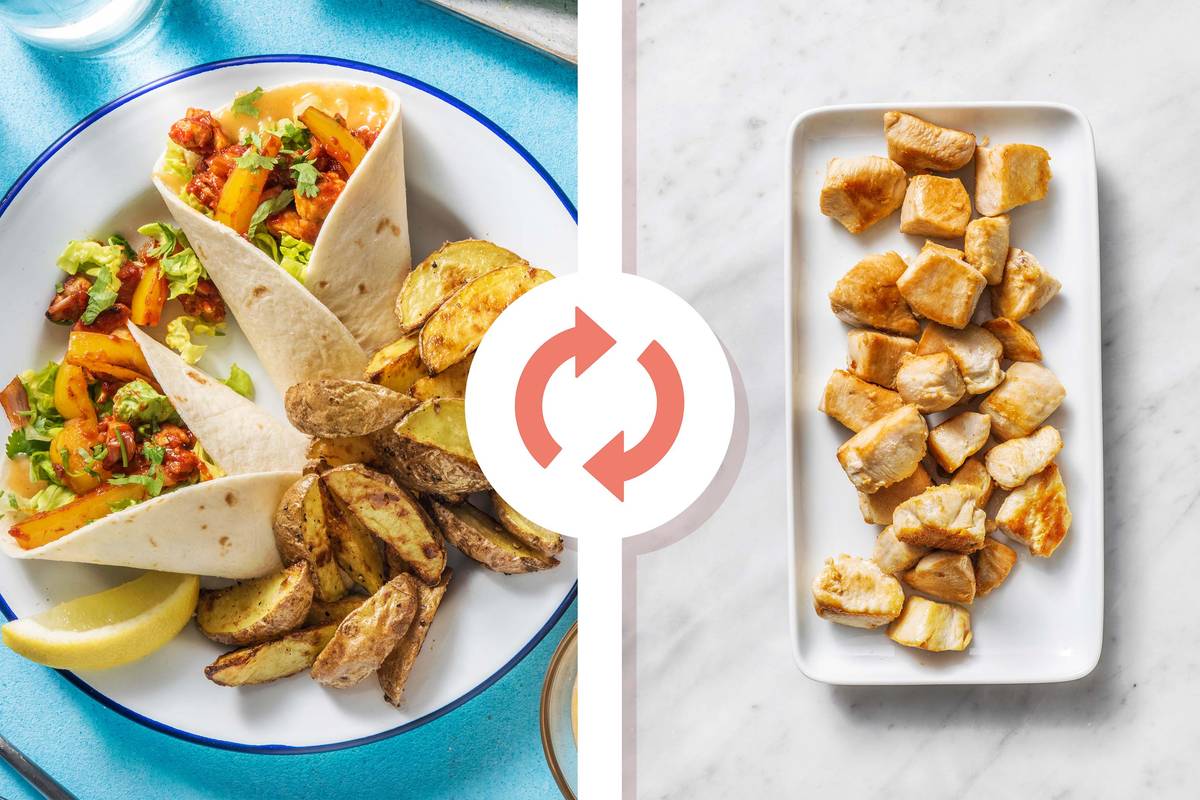 Mango Chutney Glazed Chicken Breast Wraps