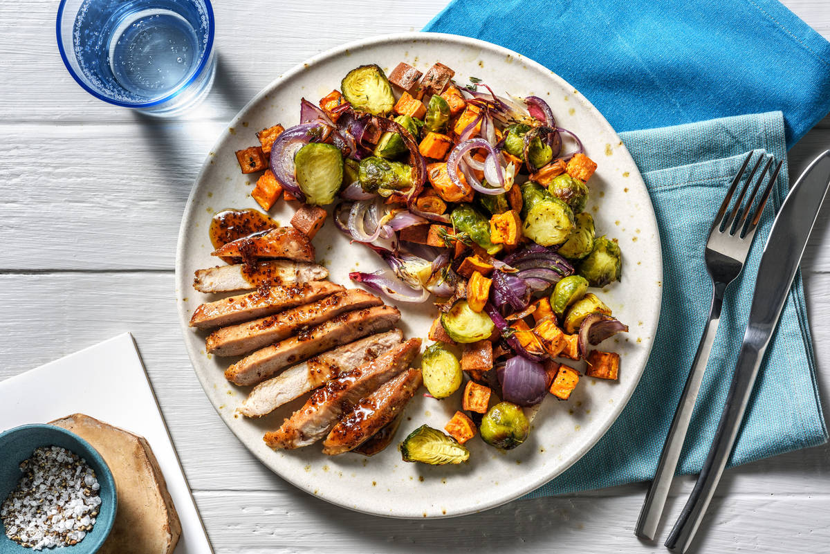 Maple-Mustard Pork Chops
