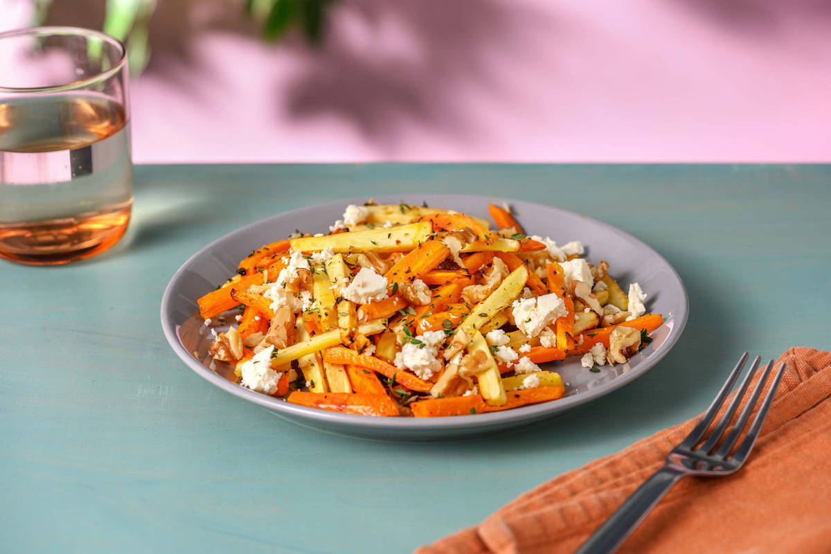 Légumes racines rôtis