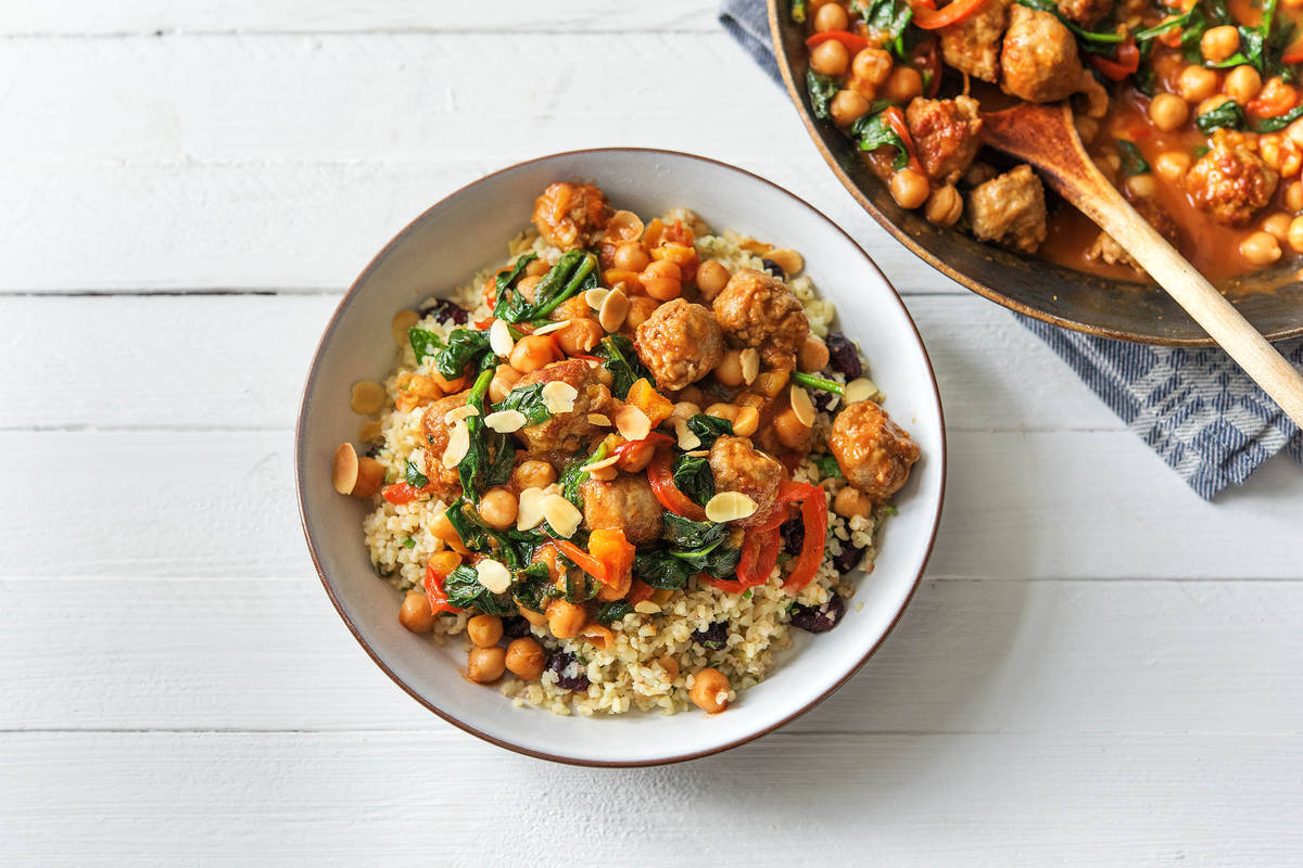 Marokkanische Fleischkügeli-Pfanne