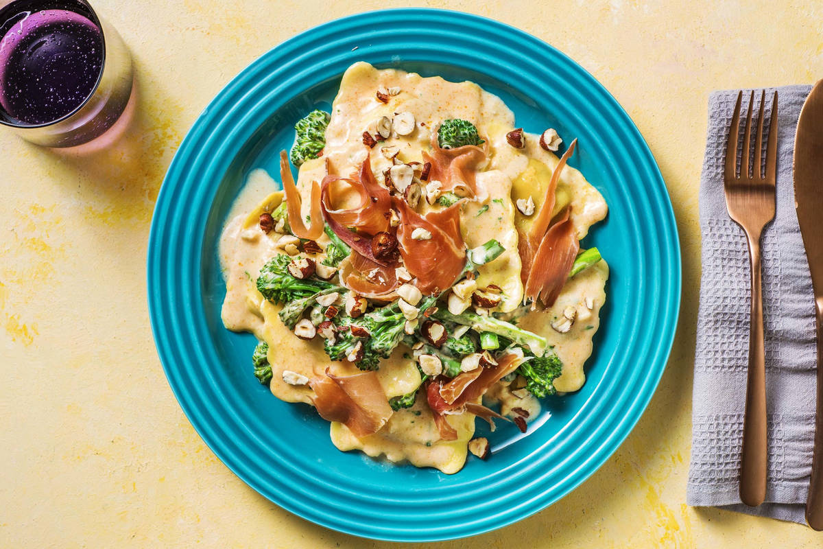 Maxi-Tortelli mit Pilzfüllung