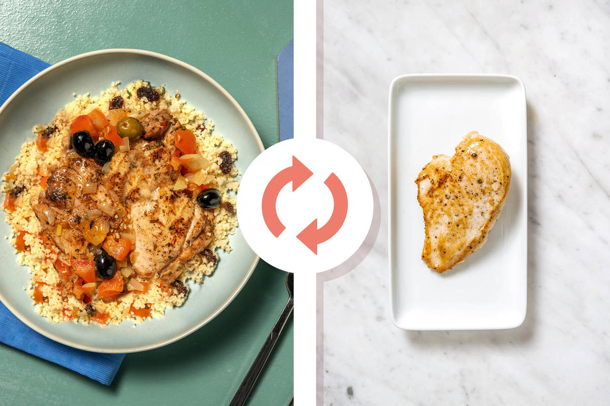 Mediterranean-Inspired Chicken Breasts and Olives