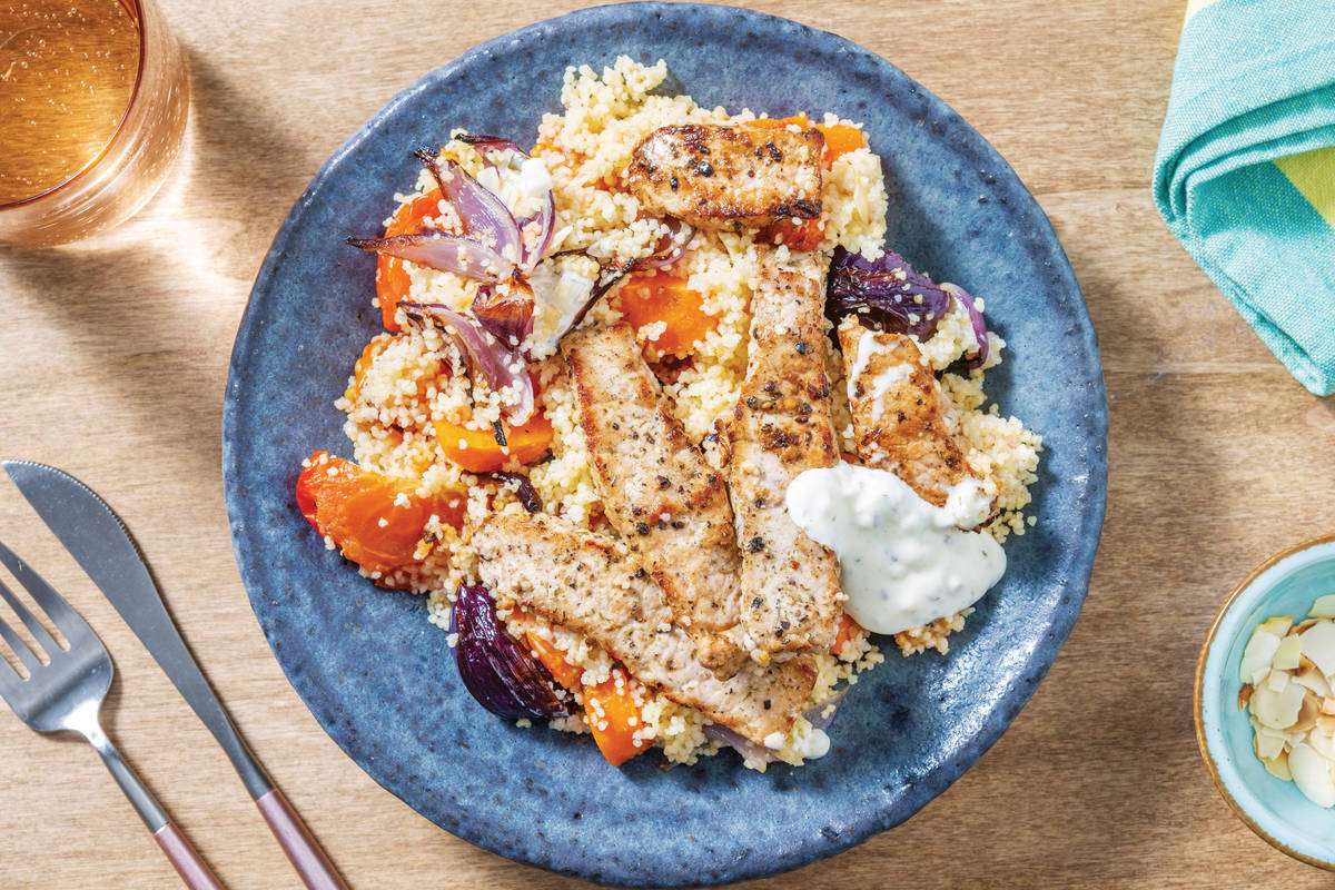 Mediterranean Pork & Couscous
