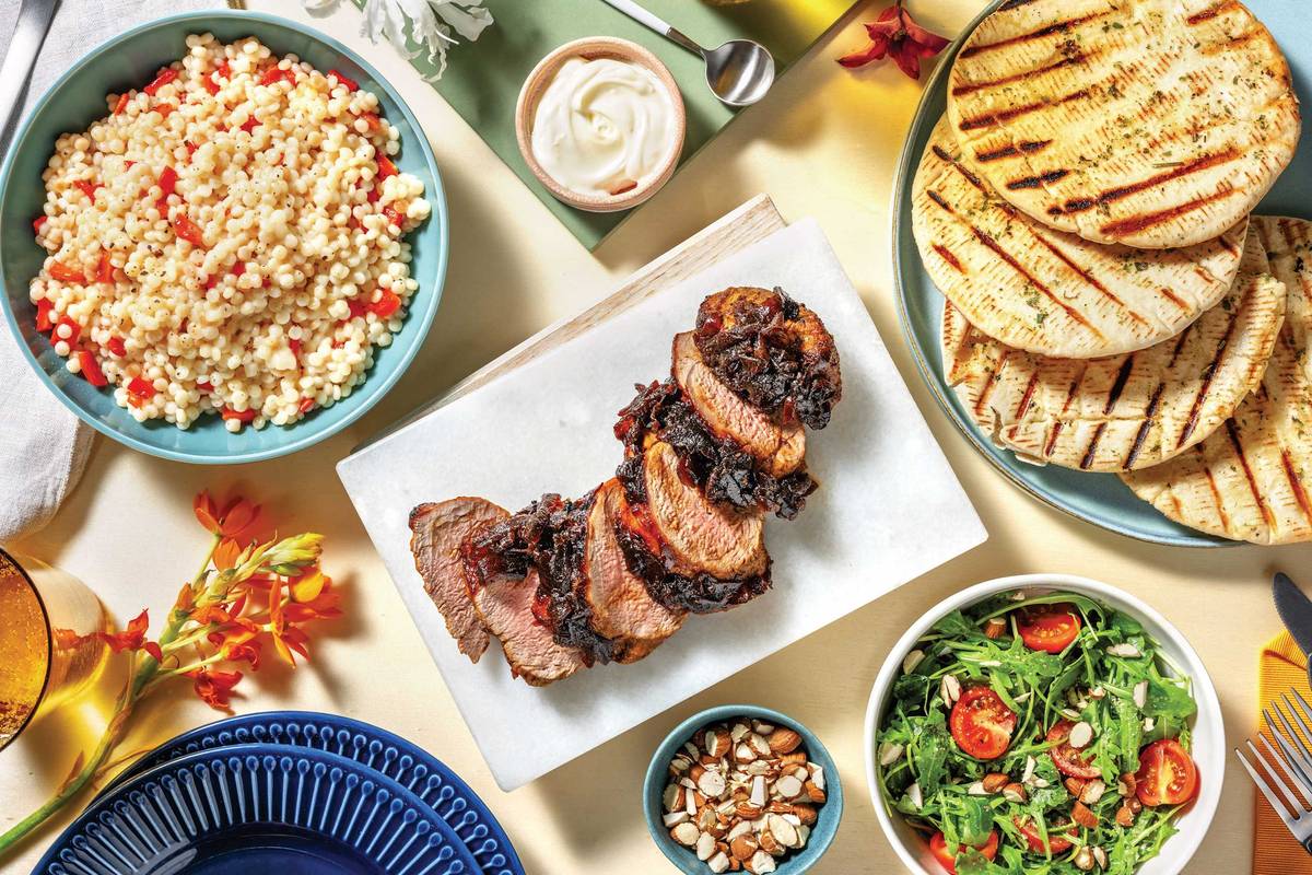 Mediterranean Pork Tenderloin Feast
