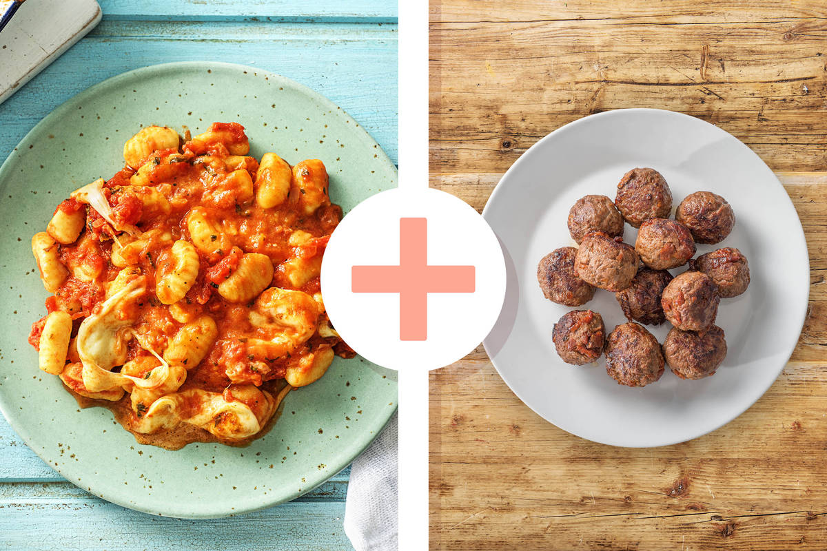 Mediterraner Gnocchi-Auflauf