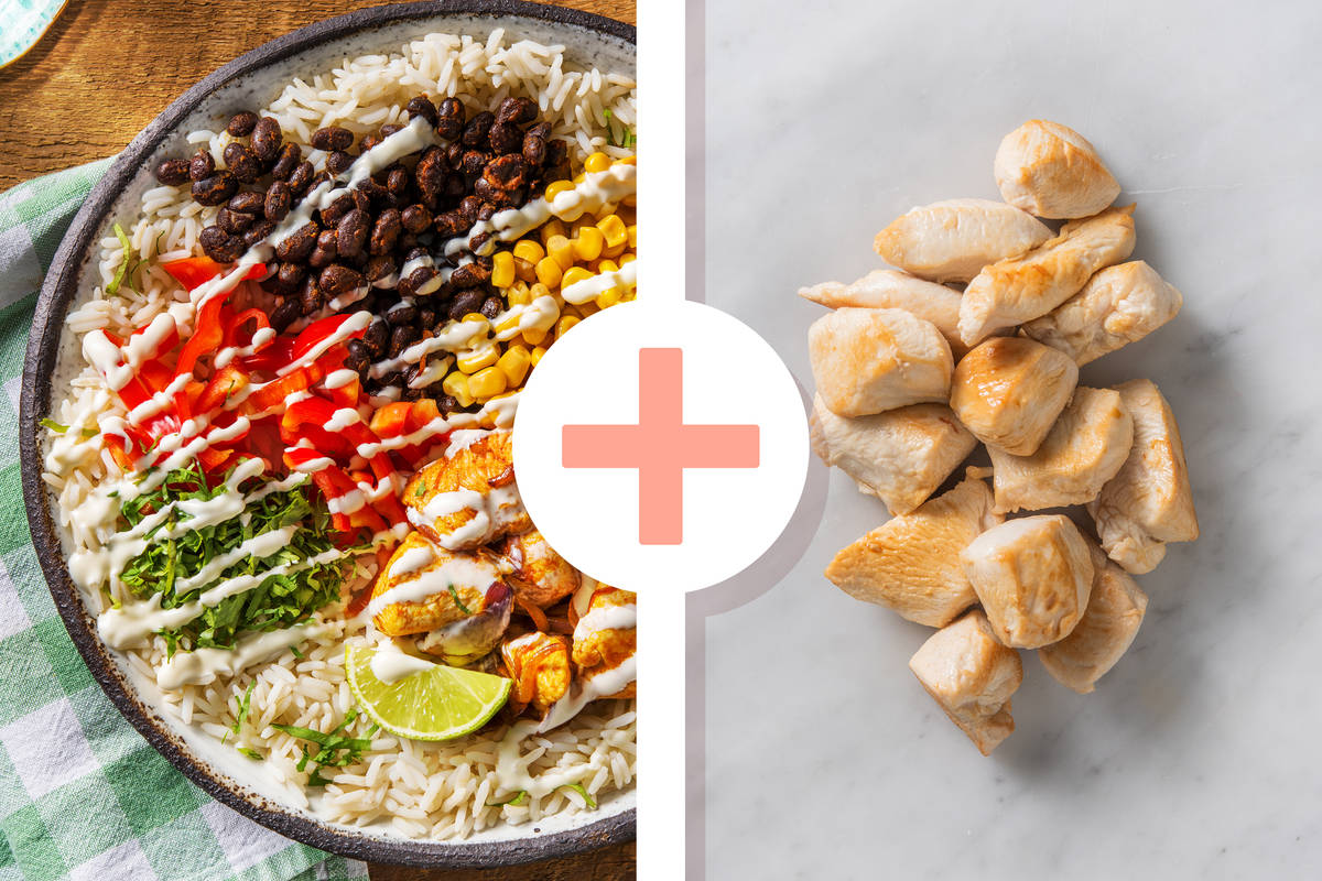 Mexicaanse bowl kipfilet