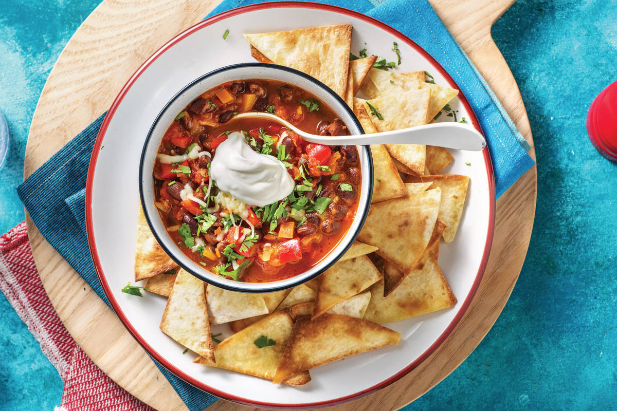 Mexican Chickpea & Veggie Chilli