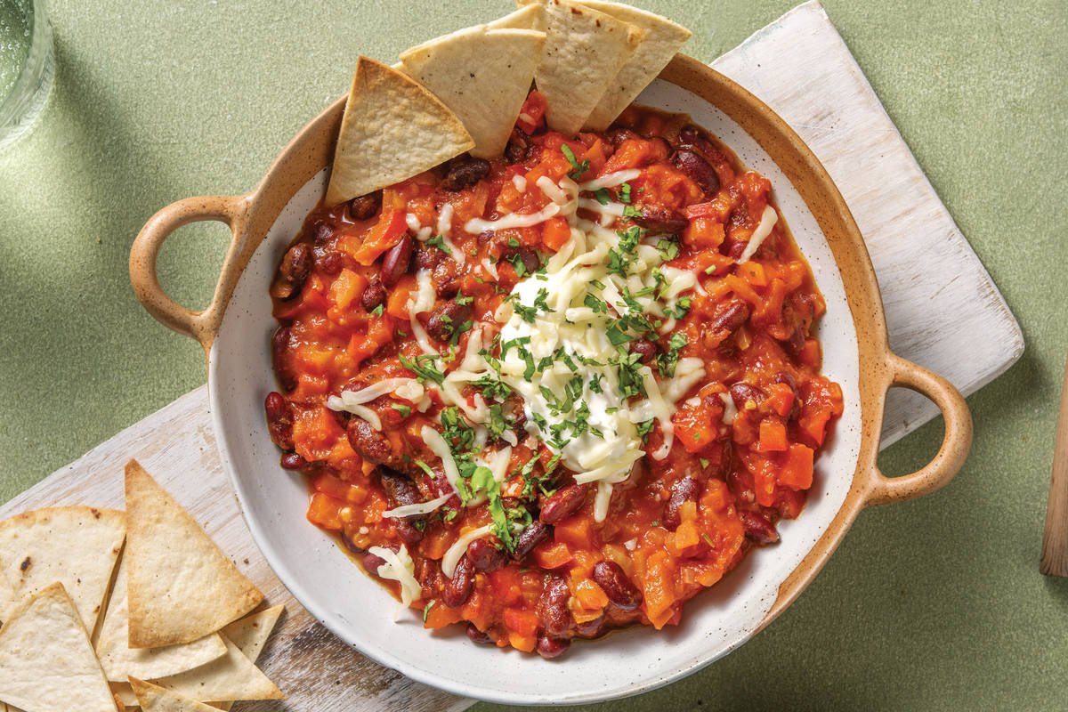 Mexican Bean & Veggie Chilli