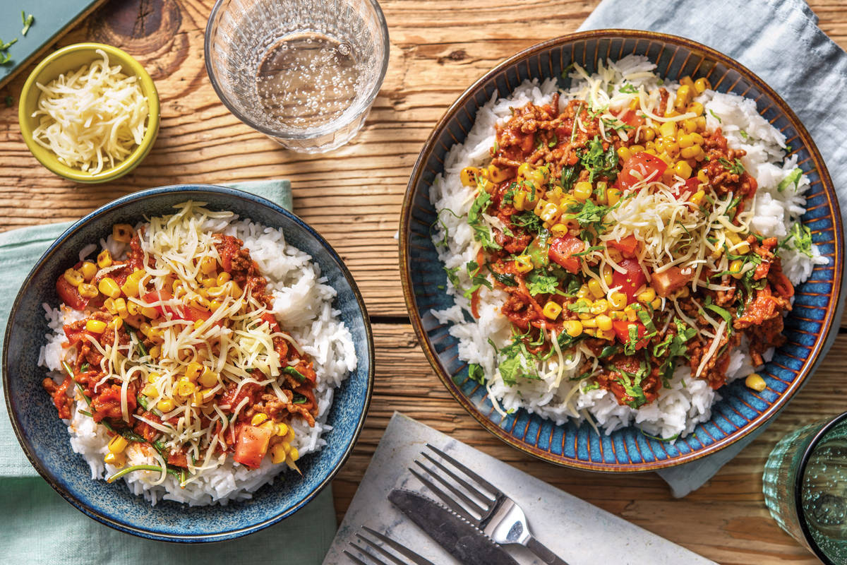 Tex-Mex Beef Bowl