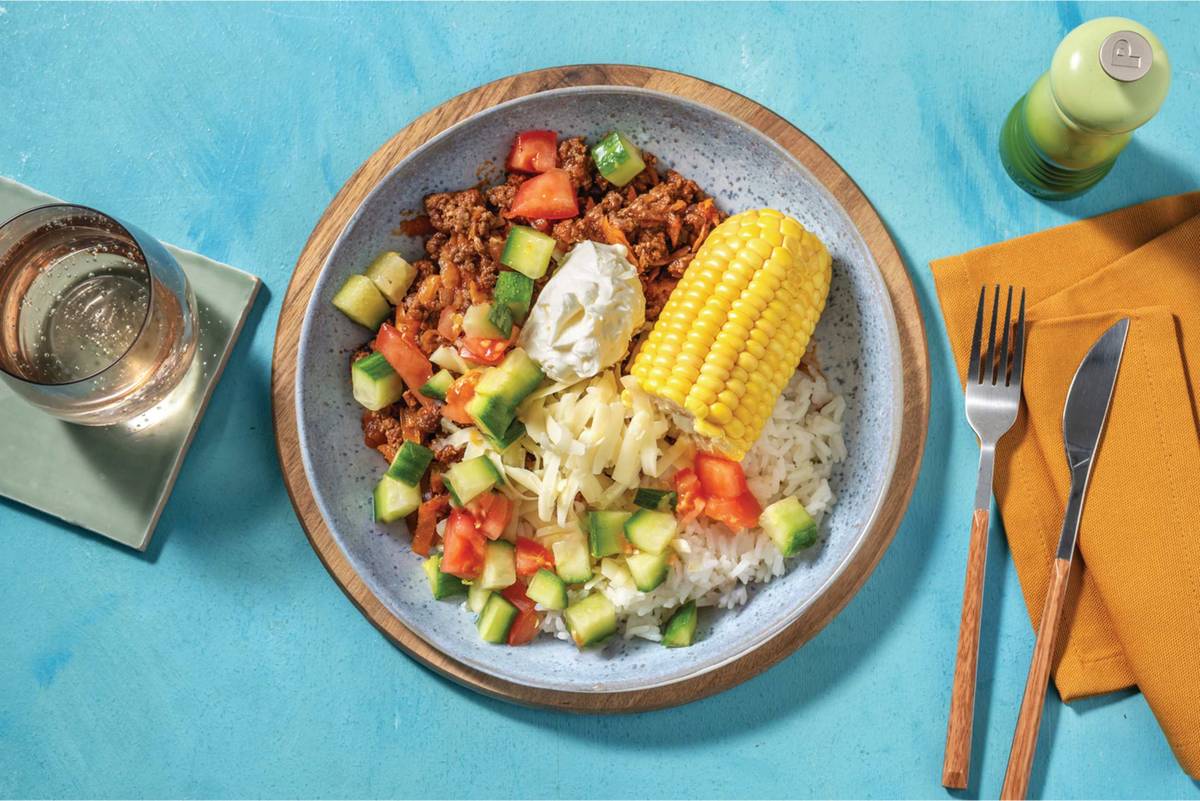 Mexican Beef Burrito Bowl