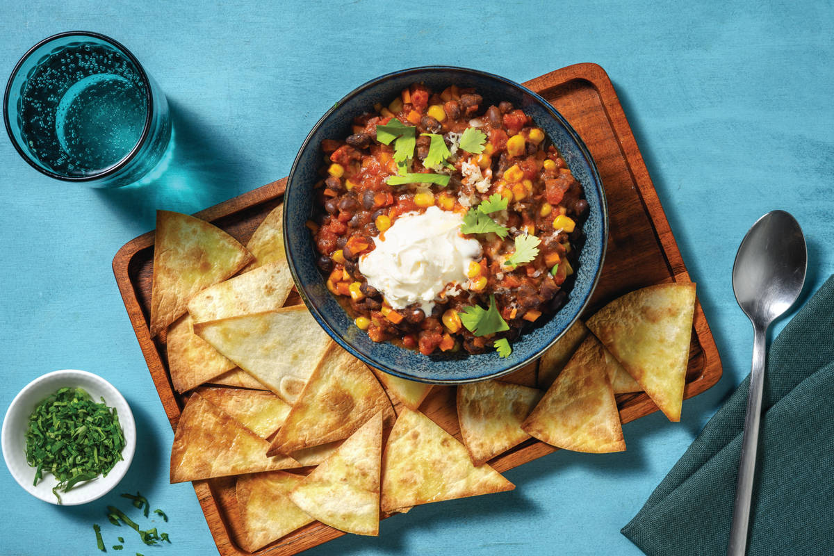 Mexican Bean & Veggie Chilli