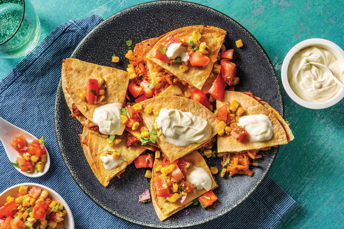 Mexican Pulled Pork Quesadillas