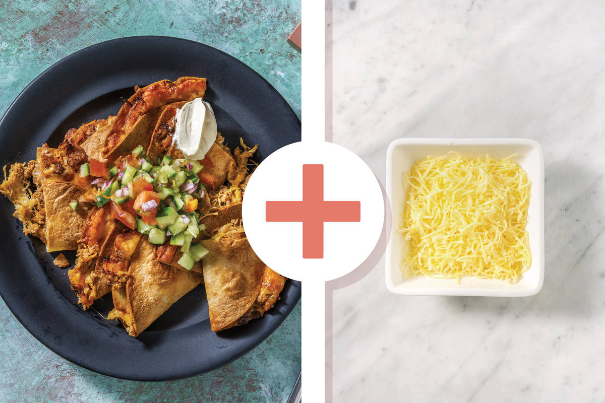 Mexican Pulled Pork Quesadillas