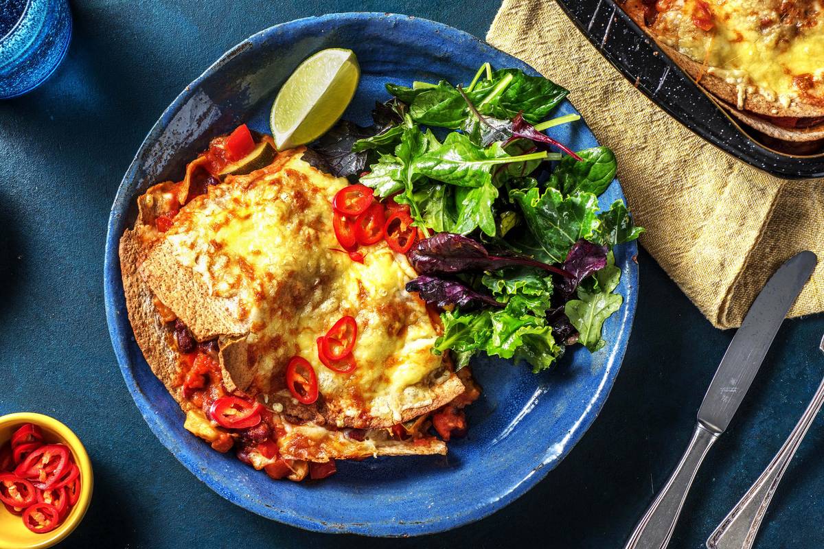 Mexican Style Tortilla Bake