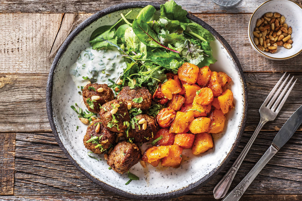 Middle Eastern Beef Meatballs