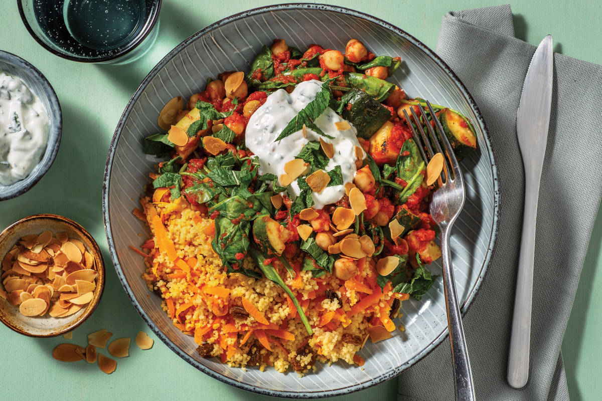 Middle Eastern Chickpea & Tomato Stew