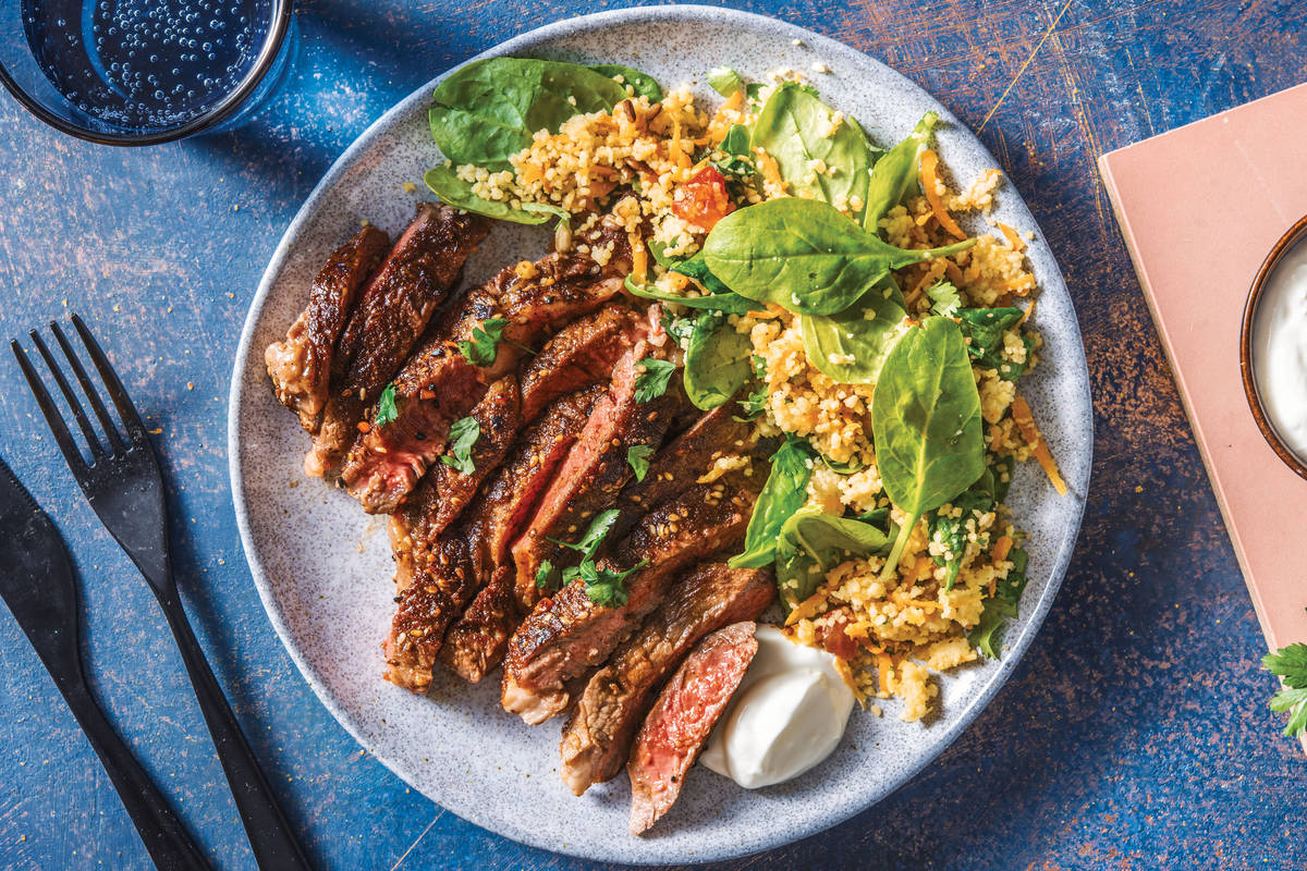 Middle Eastern Dukkah Beef Rump Recipe HelloFresh