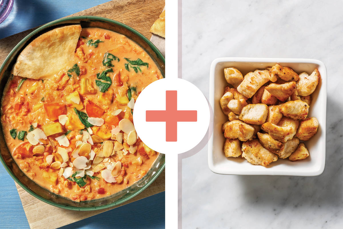 Middle-Eastern Lentil & Chicken Soup