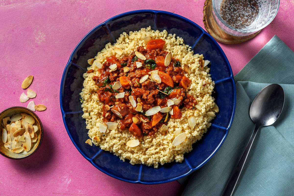 Middle Eastern Style Lamb & Apricot Stew